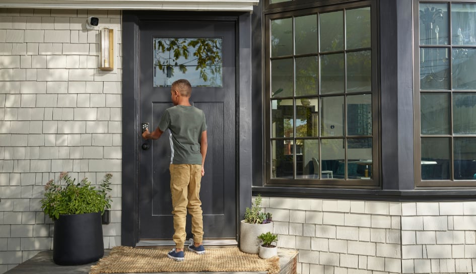 Vivint Smart Lock on home in Joliet